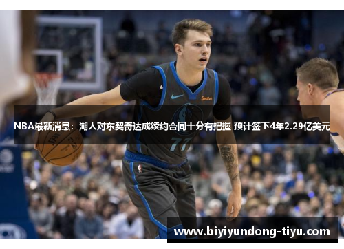 NBA最新消息：湖人对东契奇达成续约合同十分有把握 预计签下4年2.29亿美元